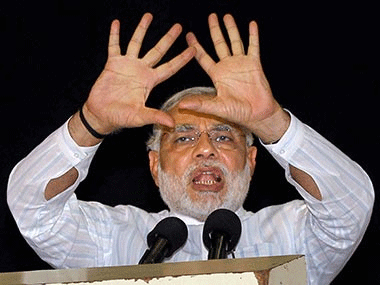 Gujarat Chief Minister Narendra Modi. File PTI Image