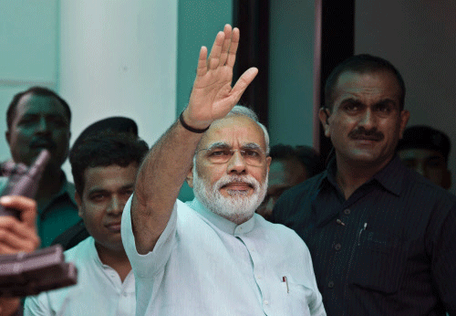 Chief Minister Narendra Modi. AP file photo