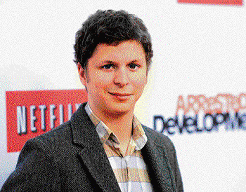 Experimenting: Actor Michael Cera, during his 'Arrested Development' days.