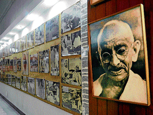 history: Pictorial journey of the Father of the Nation at the National Gandhi Museum.