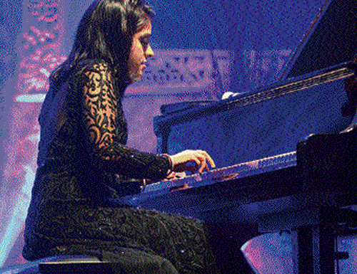pianist : Ankita Kumar enthralled the audience.