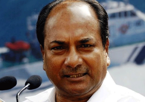 The recommendations of the GoM, headed by Defence Minister A.K. Antony (in pic) was accepted by the cabinet.