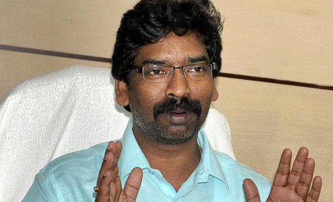 Newly-appointed Jharkhand Chief Minister Hemant Soren. File PTI Image