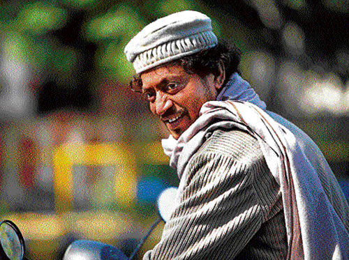Acting Chameleon: Irrfan Khan in a still from his latest film 'D-Day'.
