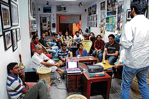 reel life: Lightcube Film Society regularly screens milestones of Indian and foreign cinema.