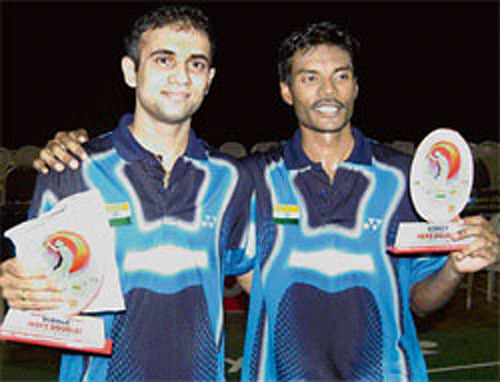 Men's doubles specialists Rupesh Kumar (left) and Sanave Thomas (right) hinting at a pullout, claiming that their base prices too were slashed without informing them. PTI File Photo