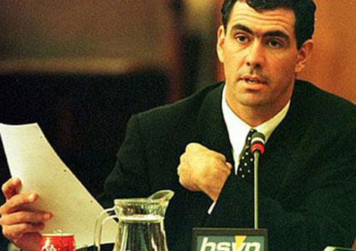 The Indian authorities have brought charges against Cronje (in pic)  and five international bookmakers 13 years after the scandal that rocked the international cricket fraternity.AP File Photo