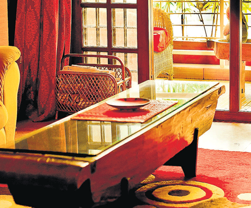 wooden tales Polished old wooden furniture gives a house a rich look. (Photo by Anusuiya Bharadwaj)