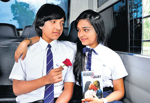 Just like it is: Kishan and Apoorva Arora in the film.