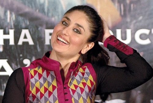 Bollywood actress Kareena Kapoor interacts with media during the promotional event of her upcoming film 'Satyagraha' in Mumbai on Thursday. PTI Photo