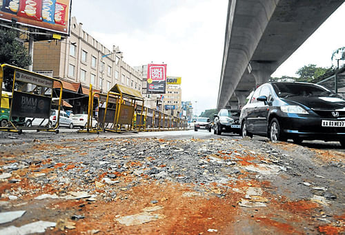 Rs 17,802 cr spent on City roads in 10 yrs