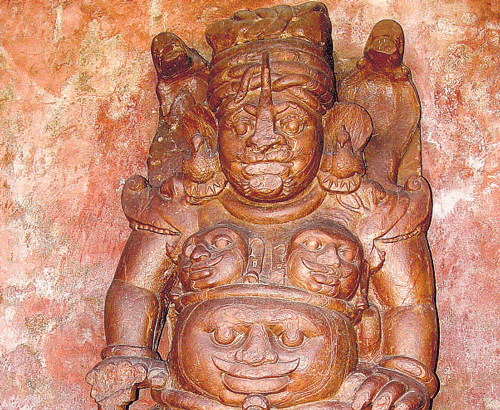 Shiva in a unique form