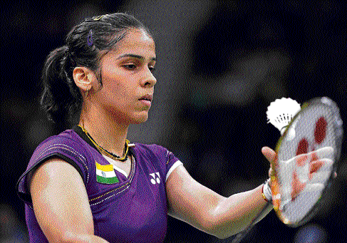 Hoping to strike: Saina Nehwal will look to improve upon her record at the World Championships, which commences on Monday in Guangzhou. FILE&#8200;PHOTO