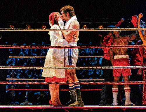 on Broadway: The musical adaptation of 'Rocky'. Photo by Morris Mac Matzen/ NYT