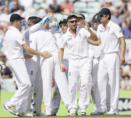 England and Australia drew the fifth Test as the Ashes series ended in a dramatic draw on the final day at The Oval , London. AP file Photo