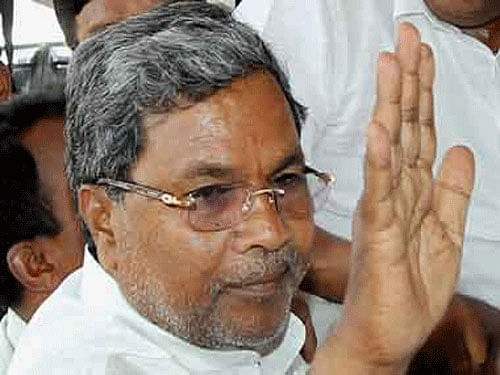 Karnataka Chief Minister Siddaramaiah PTI File Photo