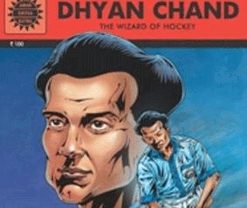 Legend of Dhyan Chand now in comic book