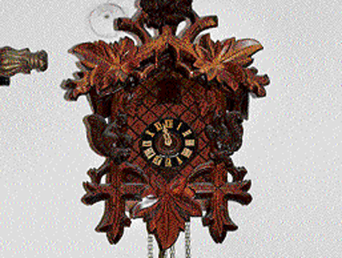 On song: Nothing can beat the hand-made traditional cuckoo clocks in craftsmanship or quality that Germans are famous for. (Photo by author)