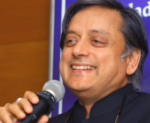 Union Minister Shashi Tharoor. PTI photo