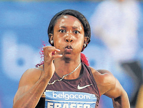 Jamaican express Shelly-Ann Fraser-Pryce wins the 100M in the Diamond League in Brussels on Friday. Reuters