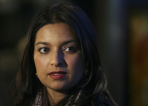 This is a Tuesday, March 6, 2007 file photo of writer Jhumpa Lahiri as she arrives to the Fox Searchlight premiere of the movie 'Namesake' In New York. Pulitzer Prize-winner Jhumpa Lahiri and Irish novelist Colm Toibin are among six finalists for the prestigious Booker Prize for fiction it was announced Tuesday Sept. 10, 2013. AP Photo.