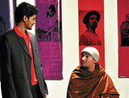 different : A scene from the play.