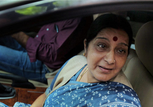 Senior BJP leader Sushma Swaraj. PTI Image