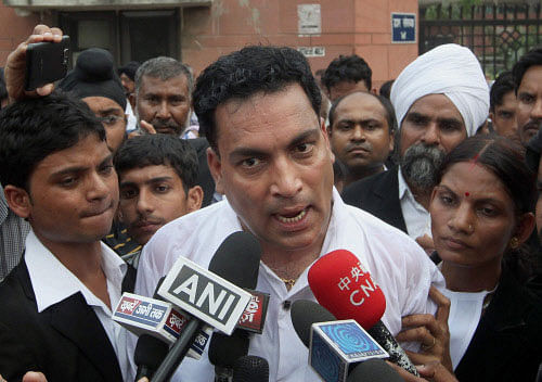 File photo -  Defence Lawyer A P Singh.  PTI