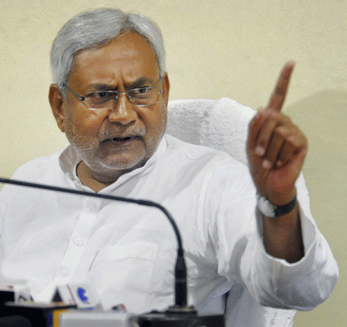 Bihar Chief Minister Nitish Kumar  File Image