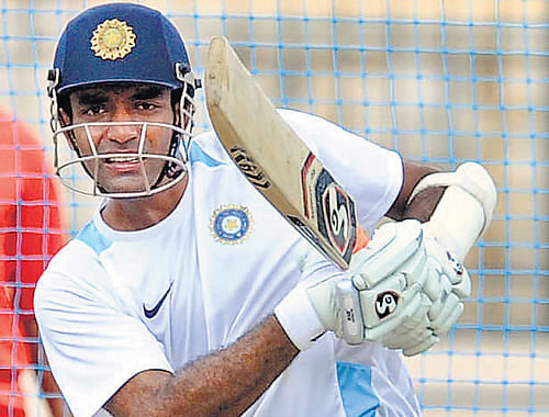 HOPEFUL India 'A' will be eager for Robin Uthappa to come good against West Indies 'A'. DH PHOTO