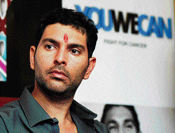 FIT AND EAGER: Yuvraj Singh says he is in the best of fitness at the moment. dh photo