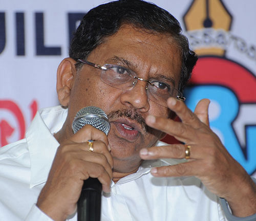 G Parameshwara. DH Photo