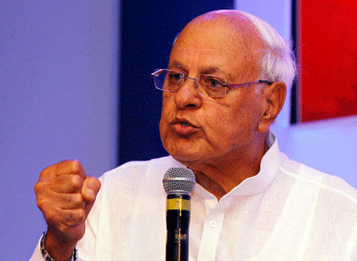 National Conference leader Farooq Abdullah File Photo