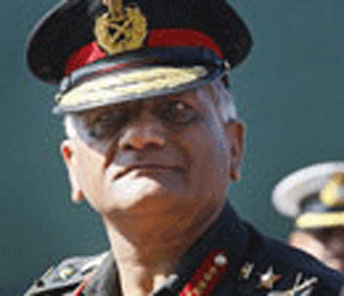Former Army chief Gen V K Singh. File Photo