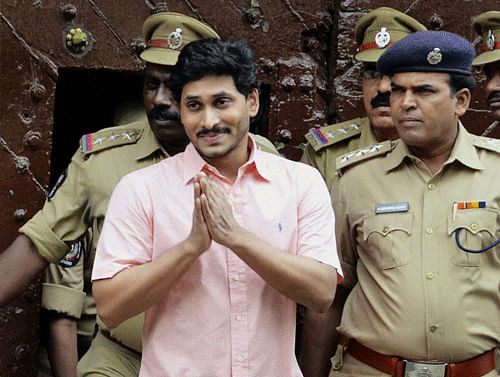 After release, Jagan promptly gets back to business
