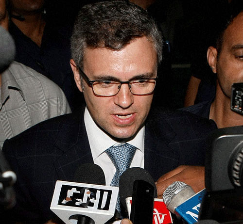 Chief Minister Omar Abdullah. File Photo