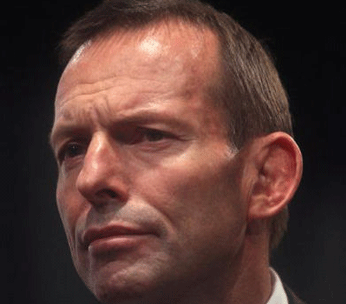 Australian Prime Minister Tony Abbott. Wikipedia Image