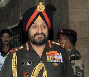 Army chief General Bikram Singh. File photo