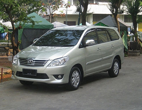 Toyota re-launches Innova at starting price of Rs 12.45 lakh. Wikipeida Image