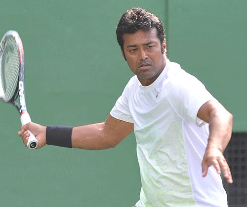 Paes-Nestor ousted from China Open; Somdev wins in Shanghai. File Photo