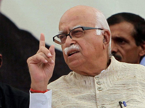 Bharatiya Janata Party leader L.K. Advani. File Photo