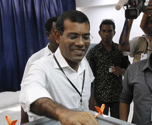 Mohammad Nasheed. Reuters File Photo