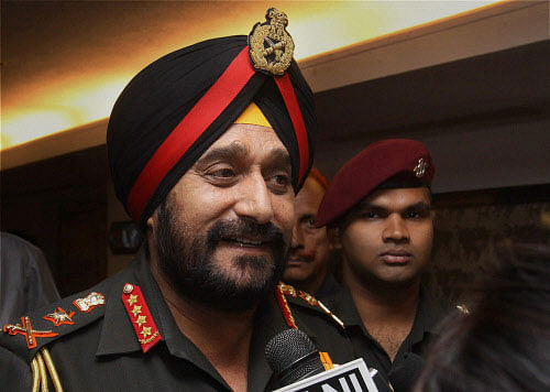A new challenge for the Army. File photo of Army chief Bikram Singh. PTI Photo