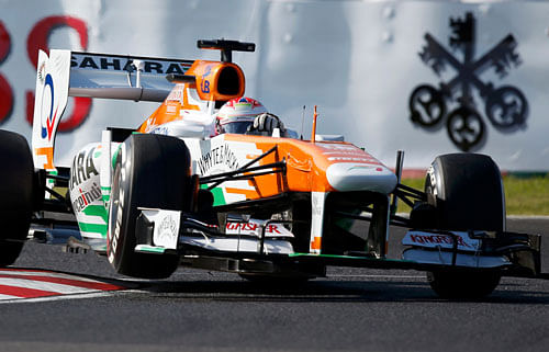 Force India Formula One driver Paul di Resta of Britain. Reuters Image
