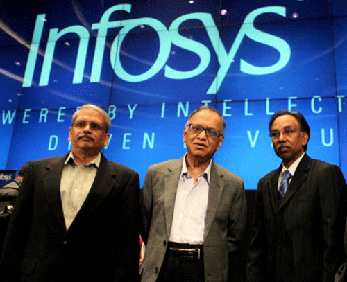 Chairman of Infosys Technologies N R Narayan Murthy. PTI File Photo
