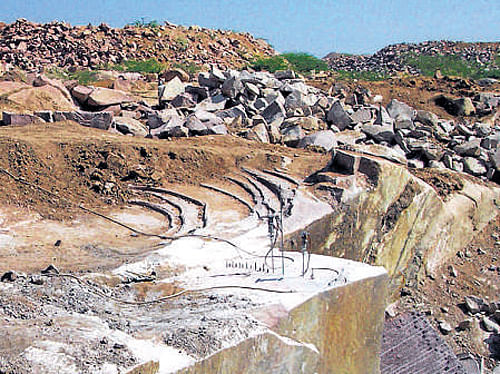 Stone quarrying on forest lands likely  to be legalised