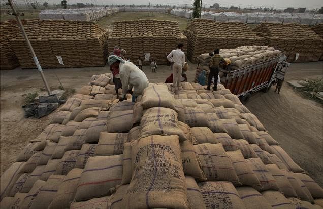 To ensure success of its new food laws, government today allowed construction of intermediary godowns under employment guarantee scheme MGNREGA. PTI file photo