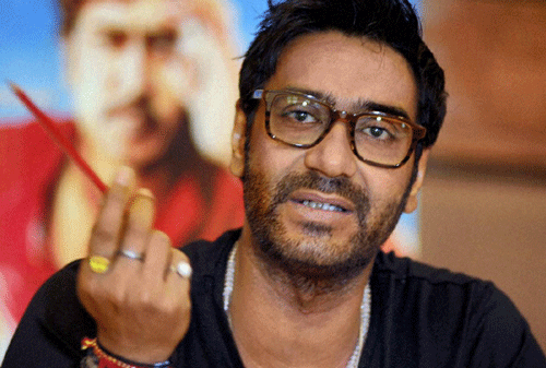 Ajay Devgn says he does not like promoting his movies before the release as he finds the task very boring. PTI file photo
