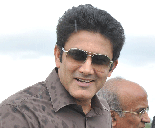 Anil Kumble says people should wait for his book to know his version of the 'Monkeygate' scandal. DH photo