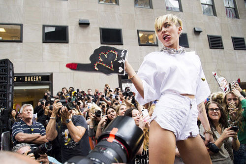 Pop star Miley Cyrus Ap File Photo